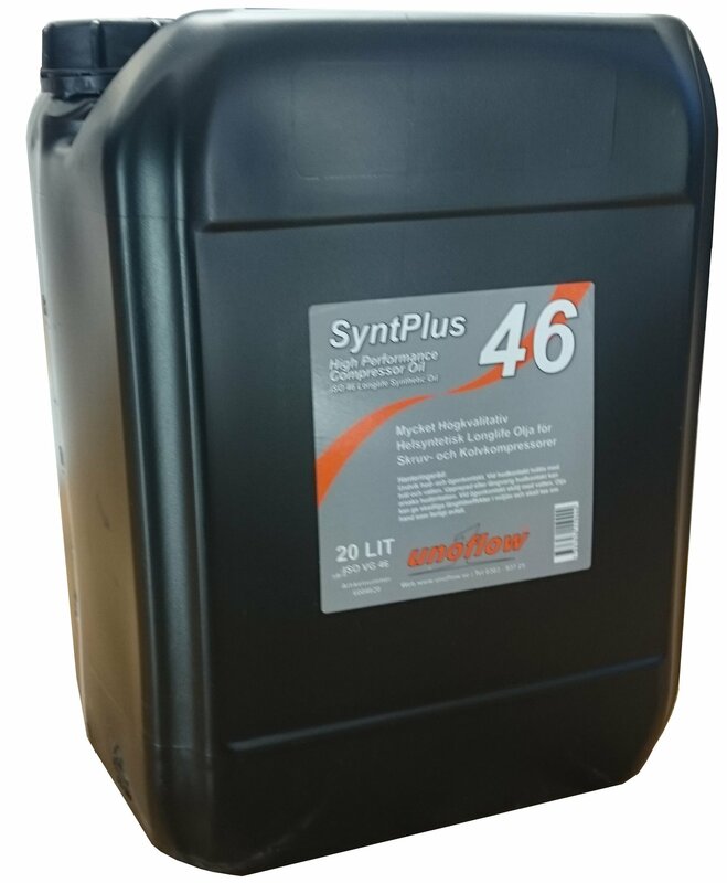 SyntPlus 46 Kompressorolja 20L, maskiner & utrustning av hög kvalité. Alltid med snabb service - Smart Verkstad