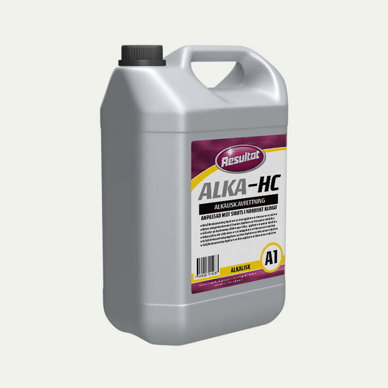 Resultat ALKA-HC Alkalisk Avfettning A1 5 L, maskiner & utrustning av hög kvalité. Alltid med snabb service - Smart Verkstad