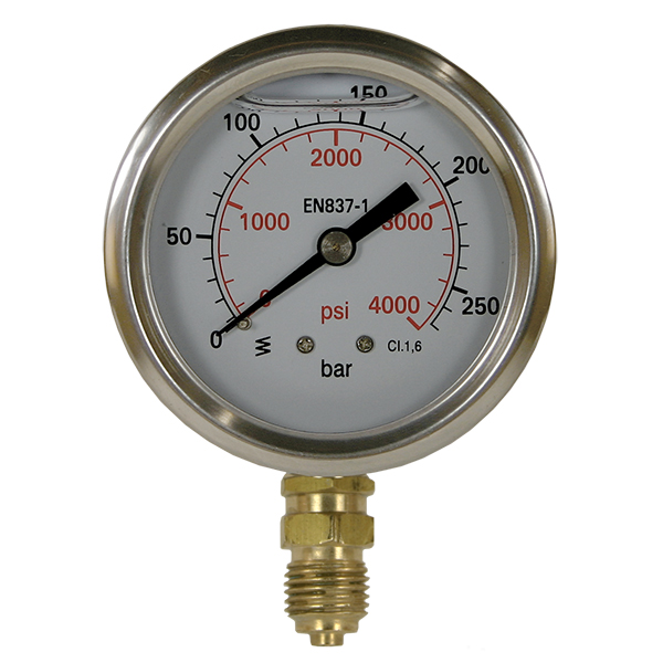 Manometer D.63 1/4