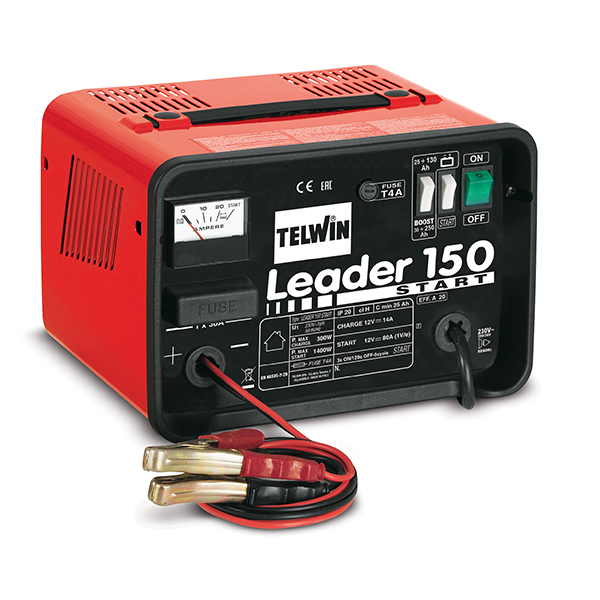 Batteriladdare Leader 150 start 12V Telwin, maskiner & utrustning av hög kvalité. Alltid med snabb service - Smart Verkstad