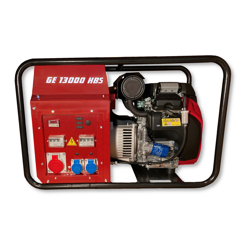 Elverk GE 13000 HBS 13kVA 400V / 6kVA 230V AVR Honda, maskiner & utrustning av hög kvalité. Alltid med snabb service - Smart Verkstad