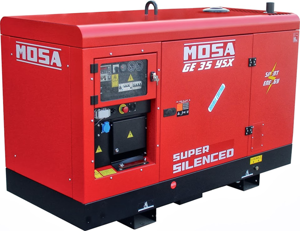 Elverk GE 35 YSX 38kVA 400V / 12,5kVA 230V Yanmar med digital panel, maskiner & utrustning av hög kvalité. Alltid med snabb service - Smart Verkstad