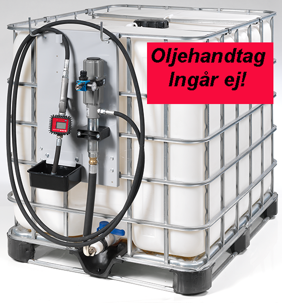 Komplett pumputrustning  för 1000liters container pump DP4117, regulat, maskiner & utrustning av hög kvalité. Alltid med snabb service - Smart Verkstad