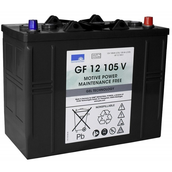 Batteri 105Ah 12V gel, maskiner & utrustning av hög kvalité. Alltid med snabb service - Smart Verkstad