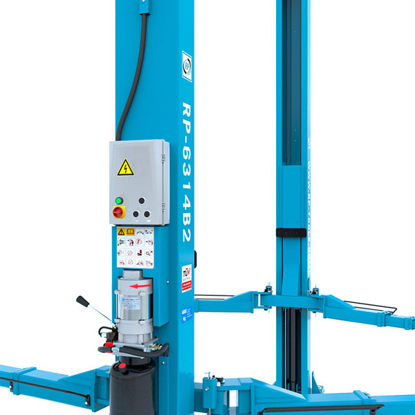 2-pelarlyft RP-Tools - 4.0 ton - 5m Vi på Smart Verkstad erbjuder maskiner och utrustning för både verkstad och garage.