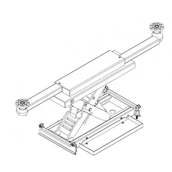 Frihjulslyft 2500 kg - Ink pump Vi på Smart Verkstad erbjuder maskiner och utrustning för både verkstad och garage.