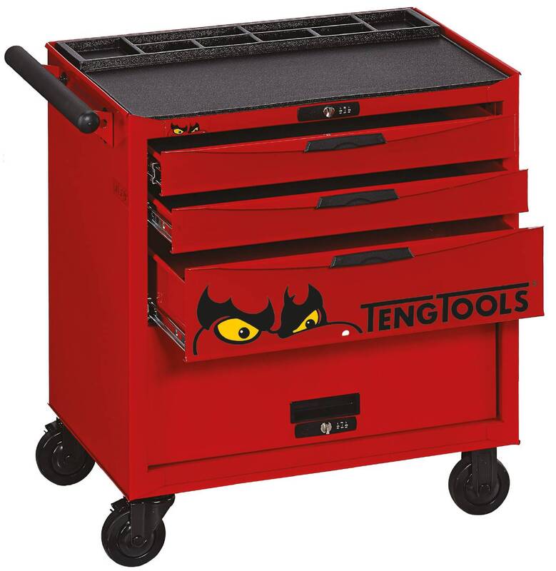 Montörvagn Teng Tools TCW803N, maskiner & utrustning av hög kvalité. Alltid med snabb service - Smart Verkstad