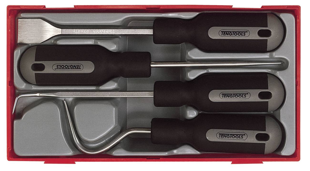 4 delars Skrap- och demonteringssats Teng Tools TTSR04, maskiner & utrustning av hög kvalité. Alltid med snabb service - Smart Verkstad