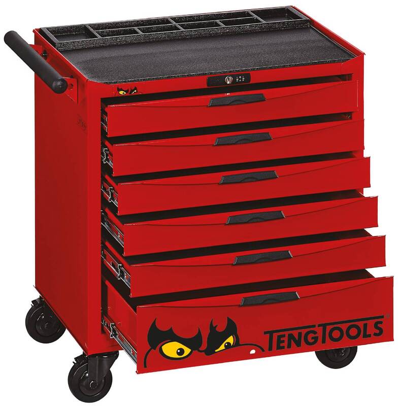 Montörvagn Teng Tools TCW806N, maskiner & utrustning av hög kvalité. Alltid med snabb service - Smart Verkstad