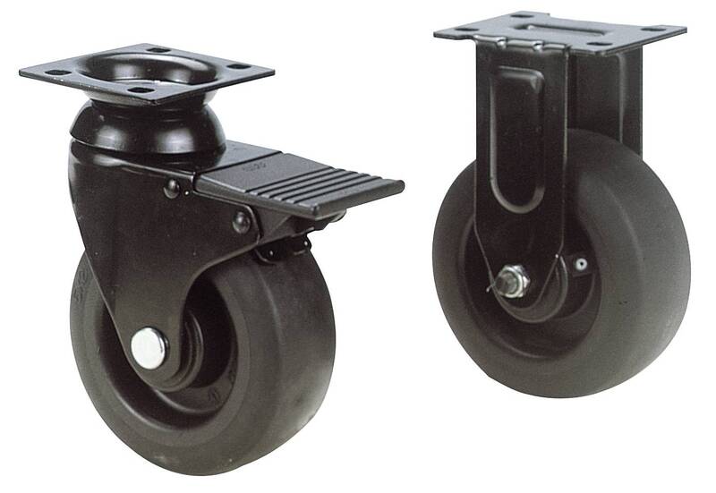 4 svängbara hjul med 2-stegs broms Teng Tools TCNBC, maskiner & utrustning av hög kvalité. Alltid med snabb service - Smart Verkstad