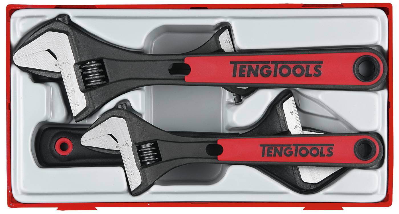 4 delars Skiftnyckelsats Teng Tools TTADJ04, maskiner & utrustning av hög kvalité. Alltid med snabb service - Smart Verkstad