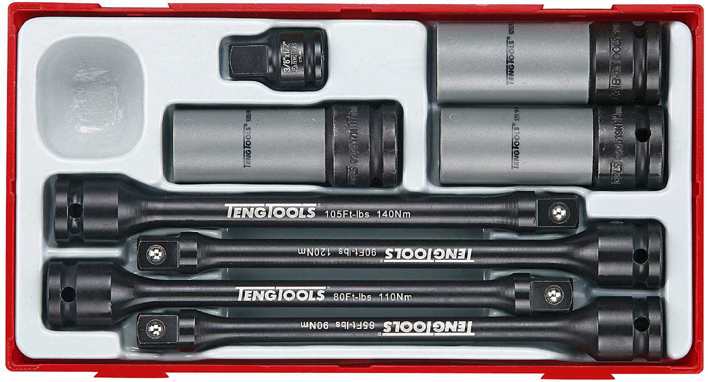 8 delars Torsionsstavssats Teng Tools TTTS08, maskiner & utrustning av hög kvalité. Alltid med snabb service - Smart Verkstad