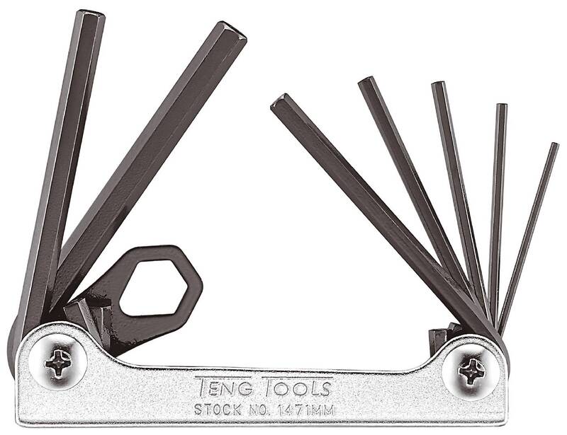 Sexkantnycklar i sats Teng Tools 1471MM - 1471MMA, maskiner & utrustning av hög kvalité. Alltid med snabb service - Smart Verkstad