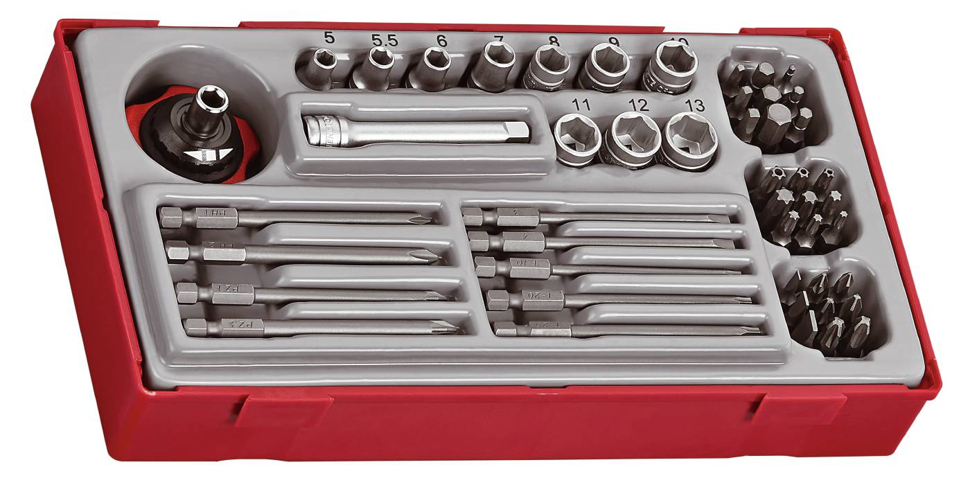 48 delars Bits och hylssats Teng Tools TT1448, maskiner & utrustning av hög kvalité. Alltid med snabb service - Smart Verkstad