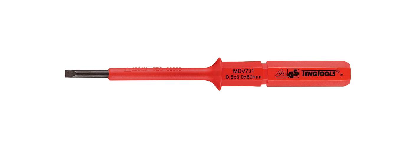 Isolerade skruvmejselklingor Teng Tools MDV731-MDV772, maskiner & utrustning av hög kvalité. Alltid med snabb service - Smart Verkstad