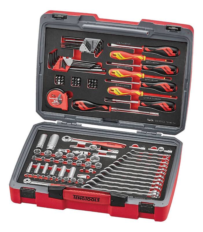 Verktygssats Teng Tools TC-6TE01, maskiner & utrustning av hög kvalité. Alltid med snabb service - Smart Verkstad