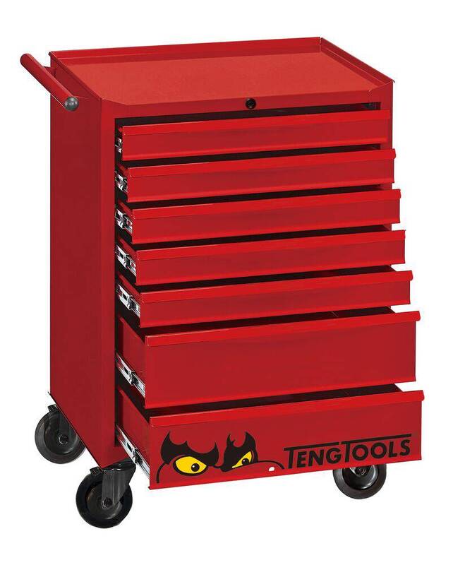 Verktygsvagn TCW707KA TengTools, maskiner & utrustning av hög kvalité. Alltid med snabb service - Smart Verkstad