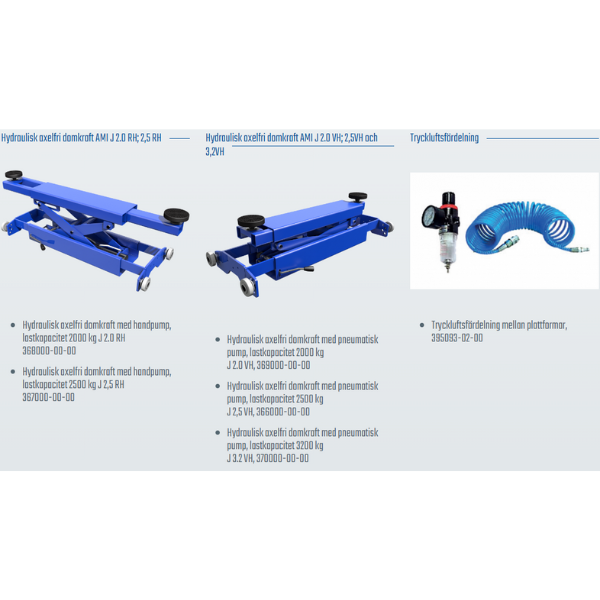 4-Pelarlyft - AMI 5,5 N-WAY Vi på Smart Verkstad erbjuder maskiner och utrustning för både verkstad och garage.
